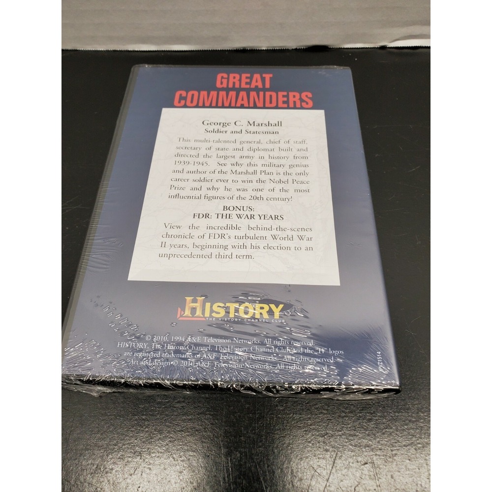 Great Commanders: George C. Marshall - Soldier and Statesman DVD - NEW - Picture 2 of 3